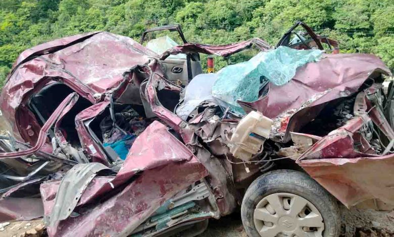 Reoad accident in Chamoli