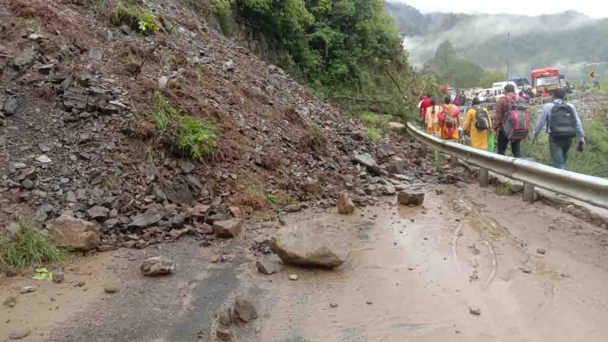blocked road