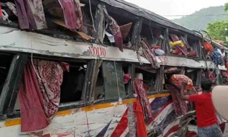 One passenger killed in bus mishap