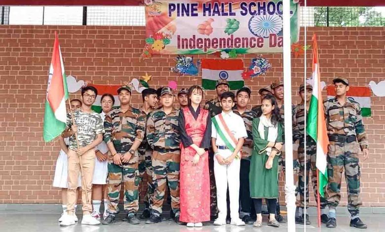 Independence Day celebrated at Pine Hall School