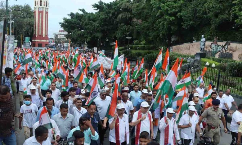 Har Ghar Tiranga march in Dehradun