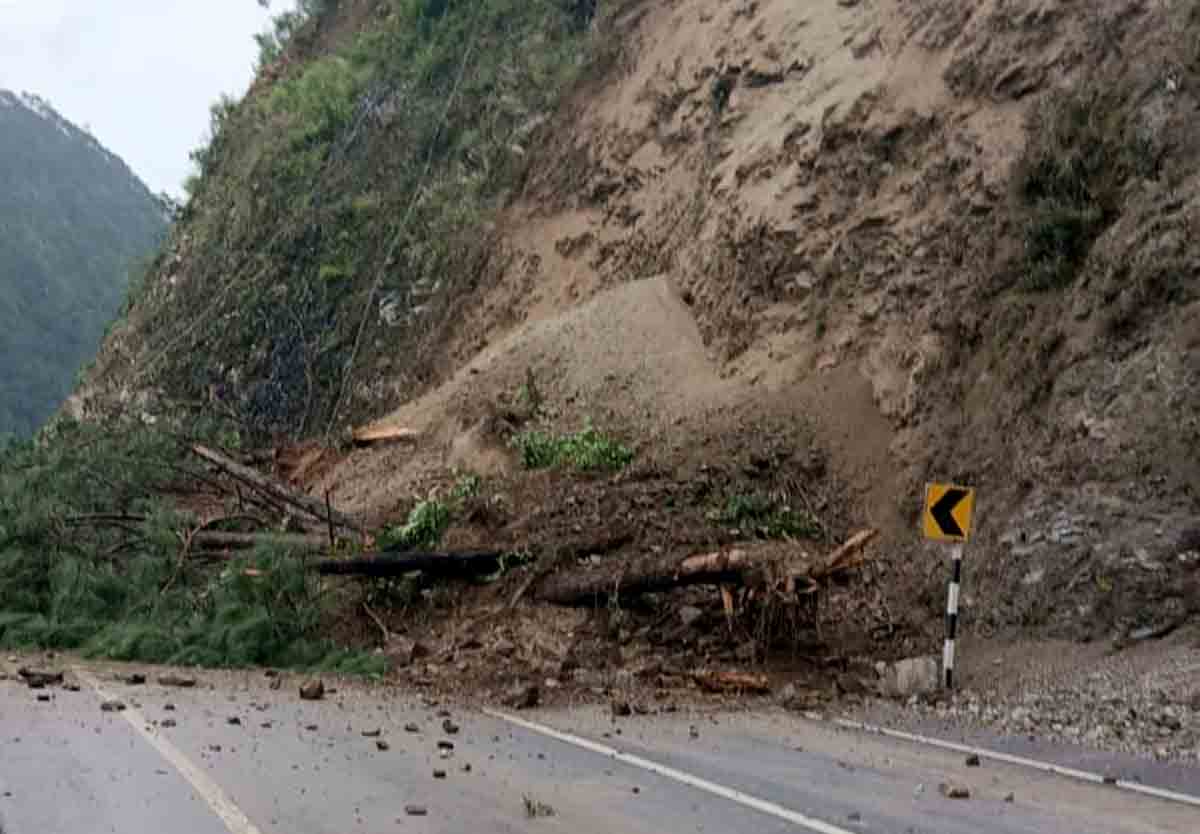 blockage on road