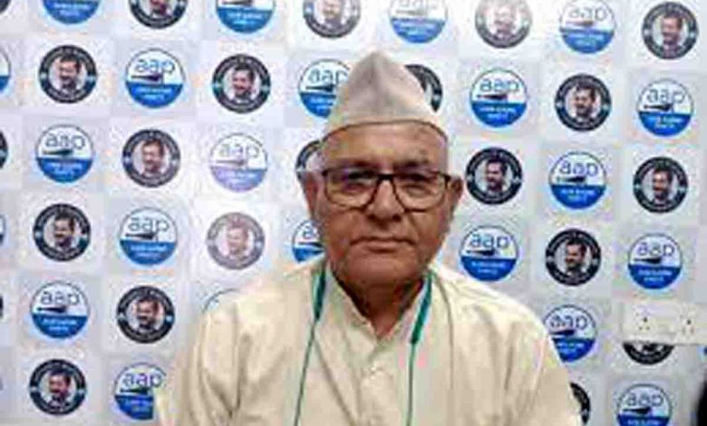 AAP Leader Jot Singh Bisht
