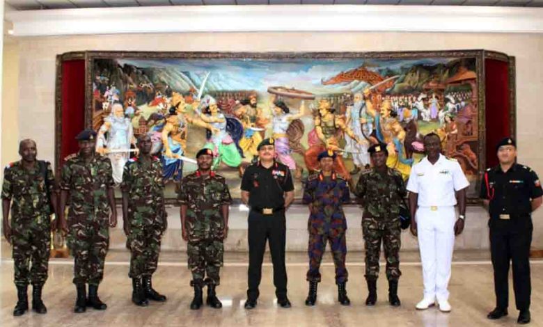 Kenyan army delegation concludes IMA visit