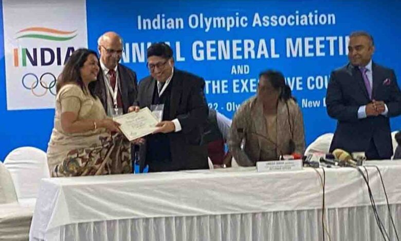 Alaknanda Ashok elected joint secretary of IOA