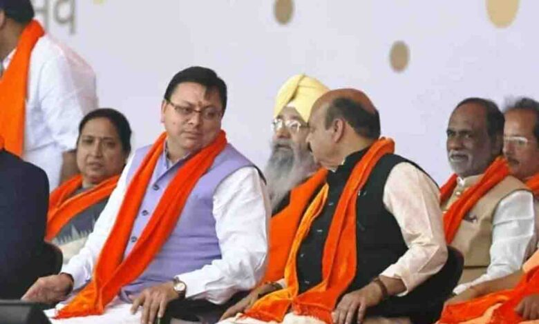 Dhami greets Gujarat CM Bhupendra Patel