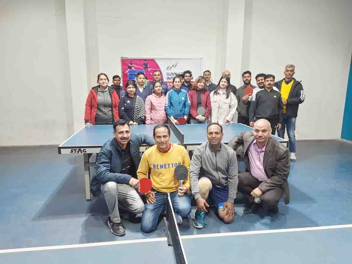 Inter-department table tennis tournament held at UJVNL