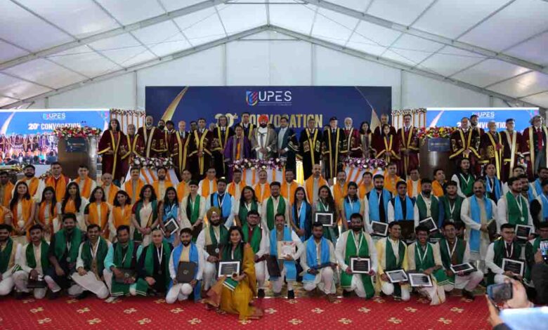 UPES celebrates 20th convocation