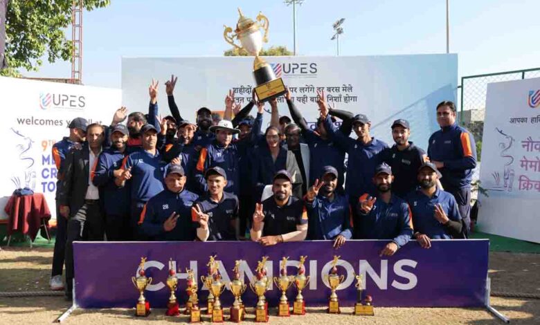 UPES wins Shaheed memorial tournament