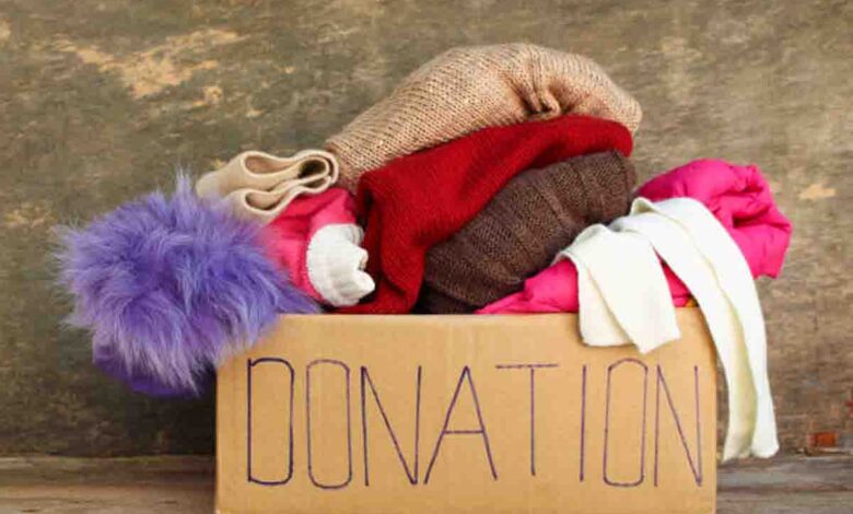 Donation clothes to poor