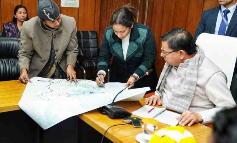 Arrange for temporary relocation of affected families in Joshimath CM
