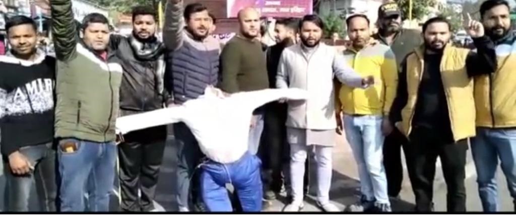 Youth Congress protests against WFI chief