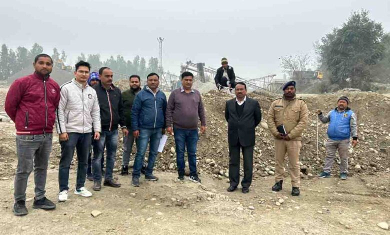 stone crushers sealed in US Nagar and Nainital