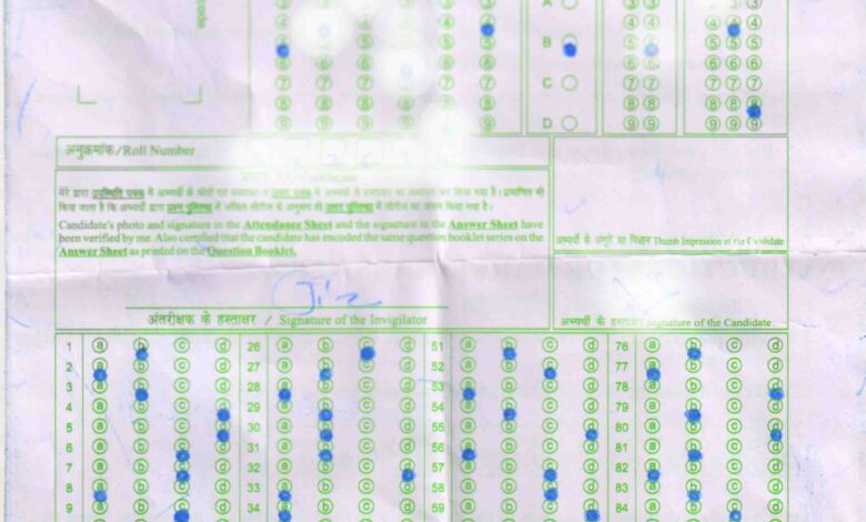 Patwari aspirants claim incongruity in OMR sheet copy