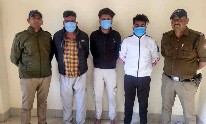 Three arrested for murder of BJP leader Amardeep Chaudhary