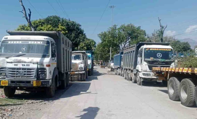 Doon police seize 21 vehicles carrying mined material