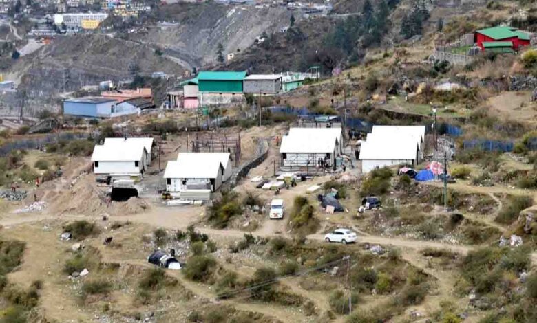 Prefabricated homes ready for Joshimath disaster victims