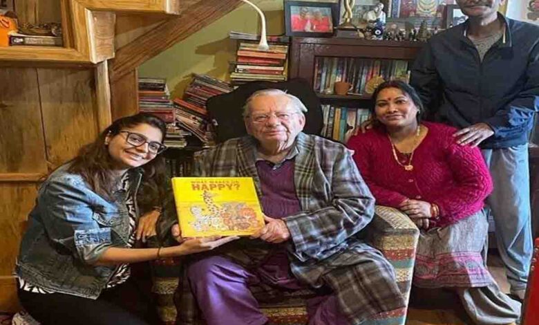 Relationship with nature root of all happiness-Ruskin Bond