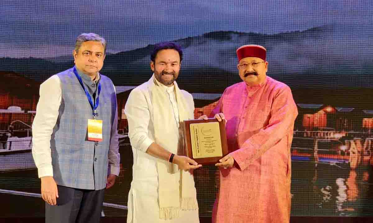 Swadesh Darshan award for log huts