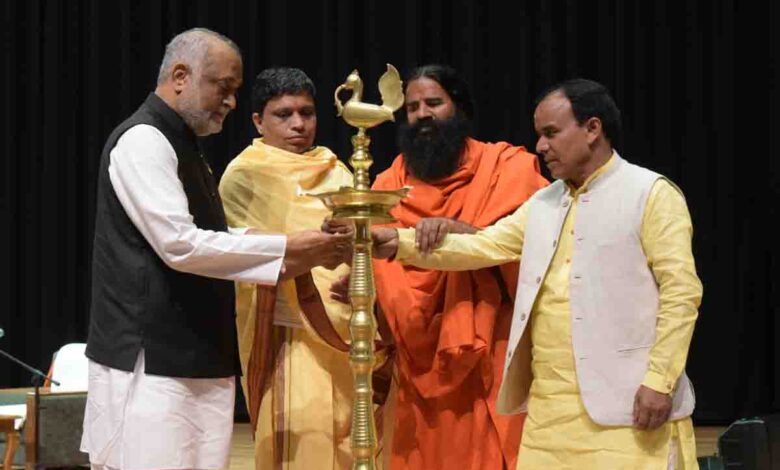 University of Patanjali hosts special talk, meditation session