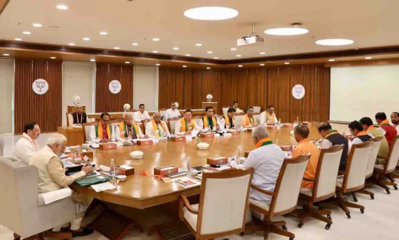 Dhami gives details of State’s development efforts in BJP chief ministers’ council