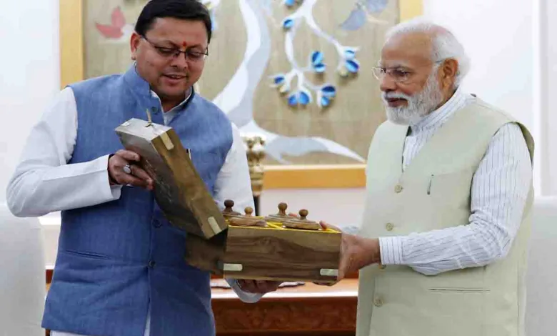 Dhami updates Modi on Char Dham Yatra & State issues