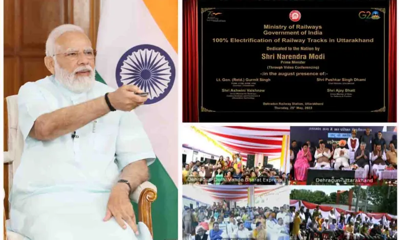 PM inaugurates Uttarakhand’s first Vande Bharat Express
