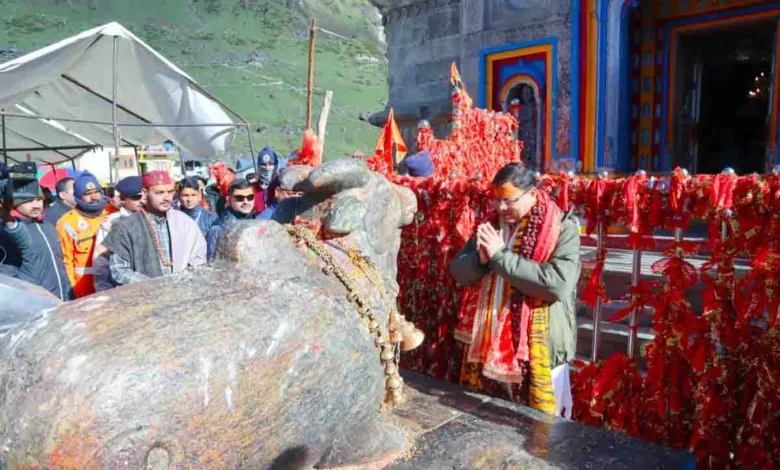 CM offers prayers at Kedarnath on 10th anniversary of disaster.jpeg