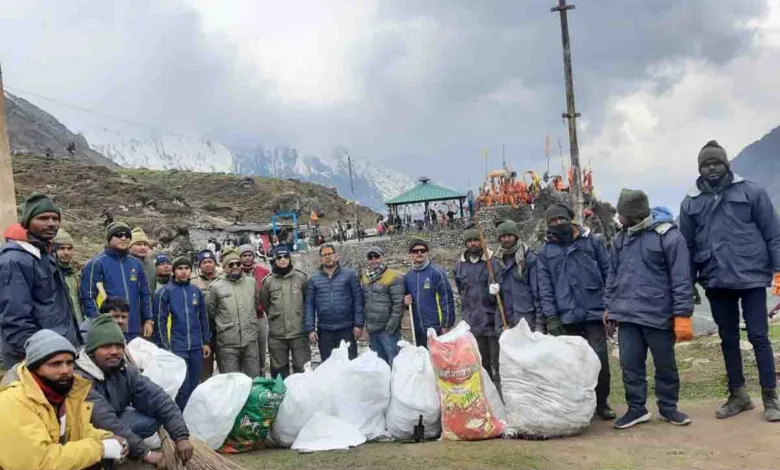 Kedarnath cleared of over 21,000 kg multilayer plastic since start of Yatra this year