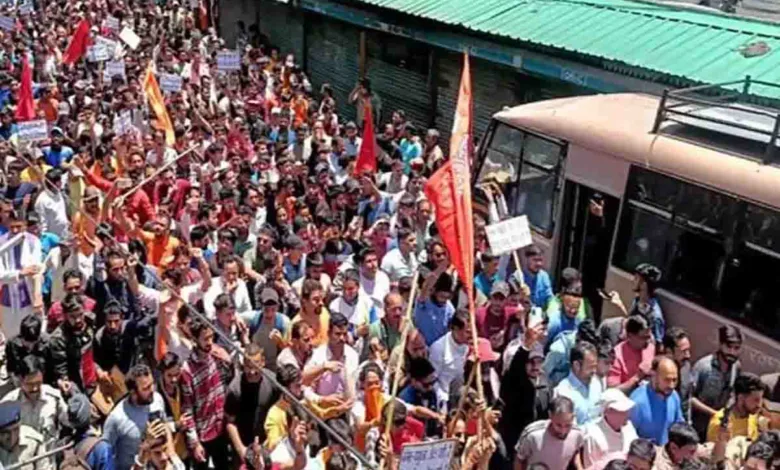 Mahapanchayat in Purola