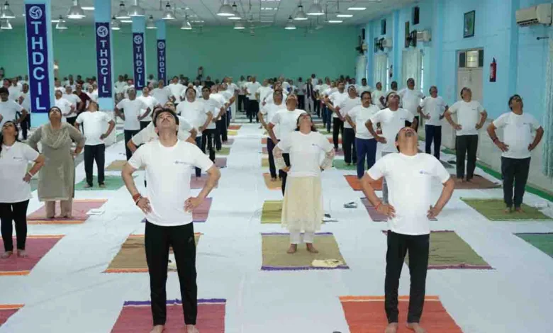 THDC India Limited celebrates International Day of Yoga