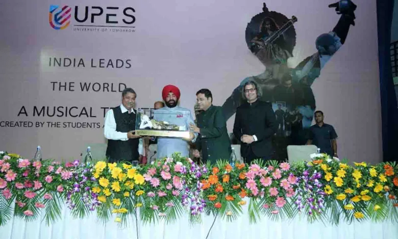 UPES launches music video- India Leads the World