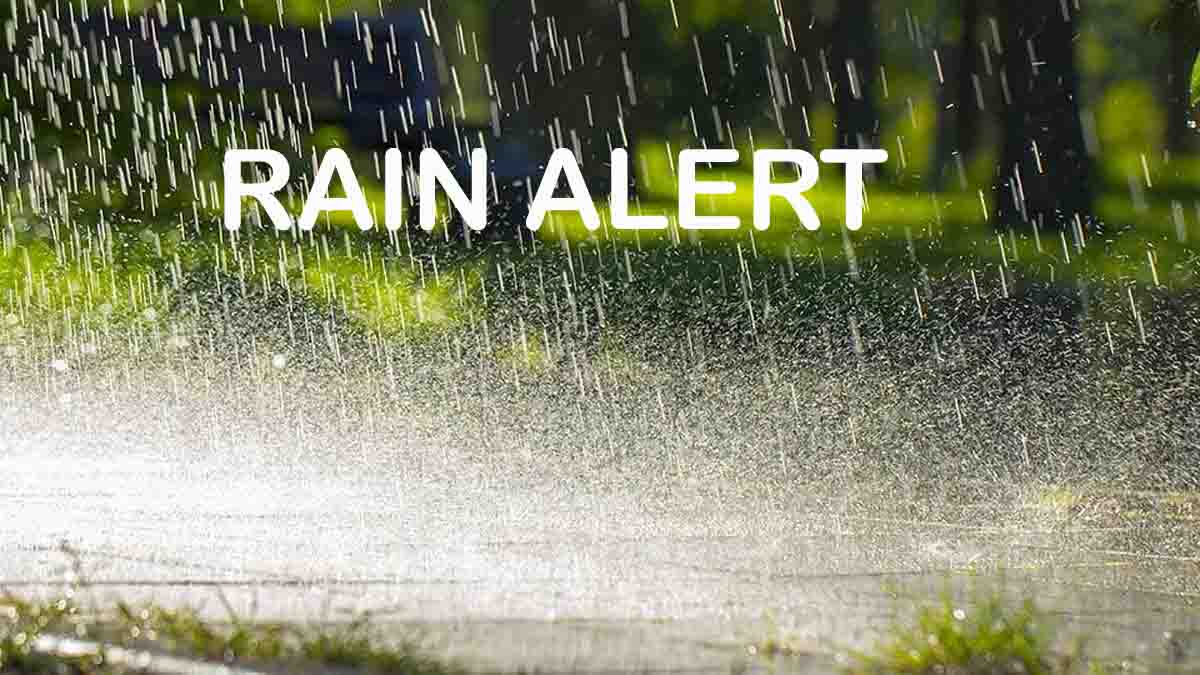 Heavy to very heavy rain alert issue for State