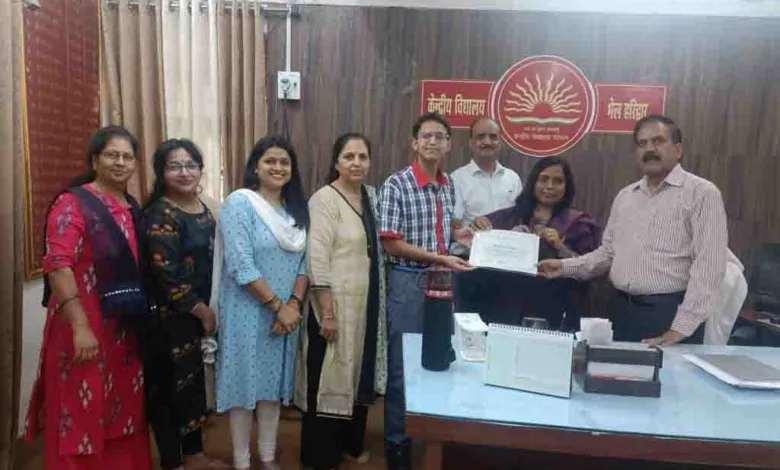 KV BHEL student awarded at JAYEP in Osaka