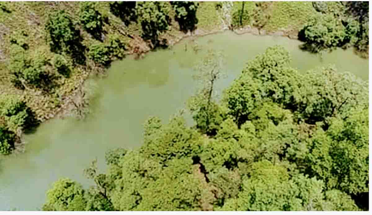 Threat looms as lake forms in Pindar tributary copy