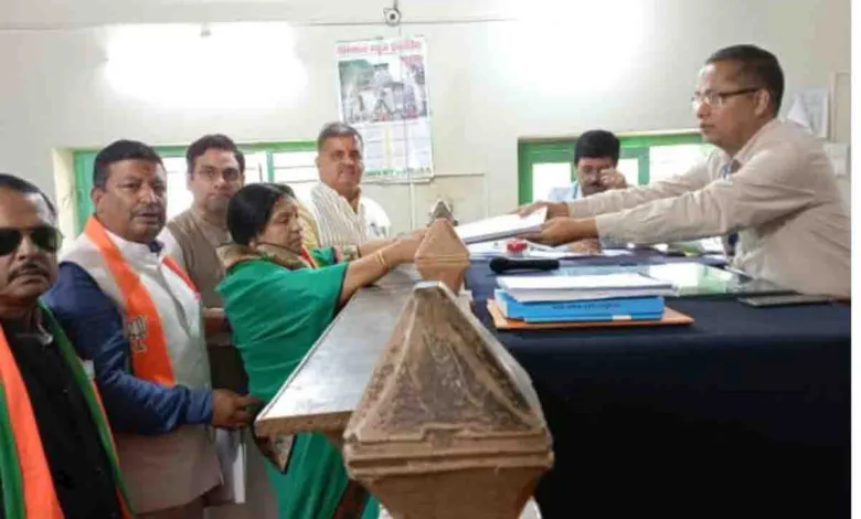 BJP’s Parvati Dass files nomination papers