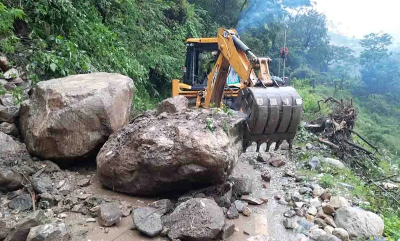 Life remains affected by rains- 145 roads blocked across State