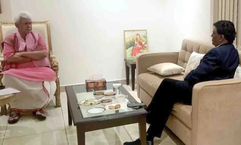CMD, NHPC & THDC calls upon J&K’s Lt Governor