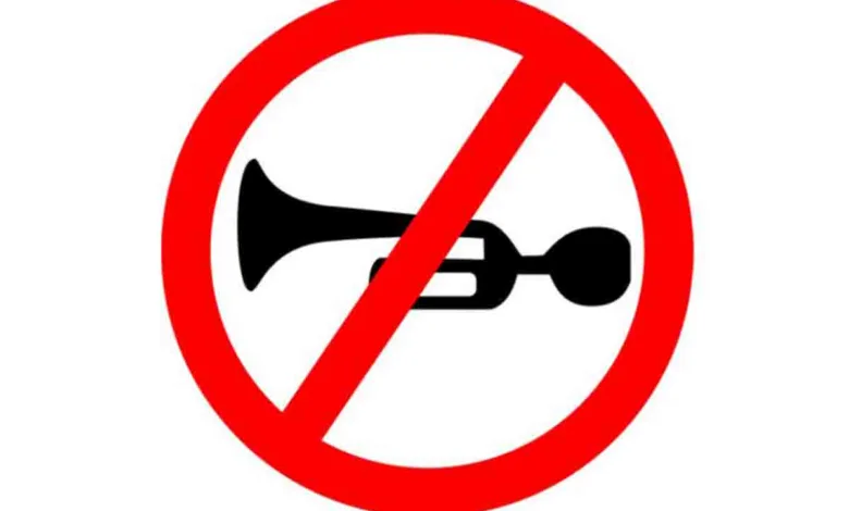 no-horn-zone