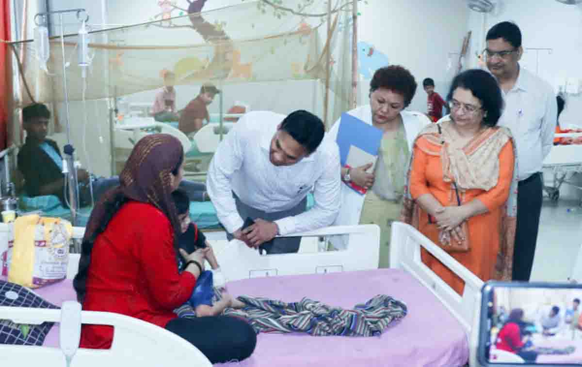 100-bed dengue ward & blood bank to open in Gandhi Shatabdi hospital