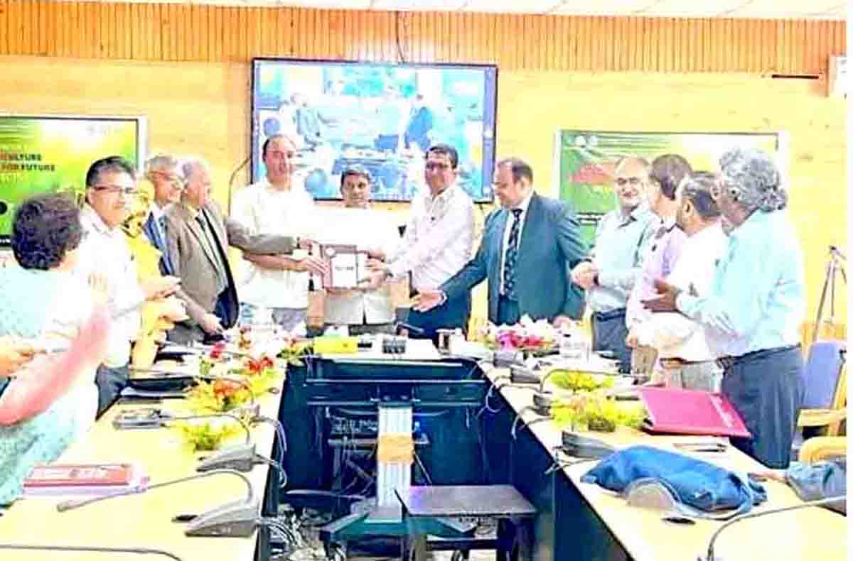 UCB scientist awarded by Sher-e-Kashmir University