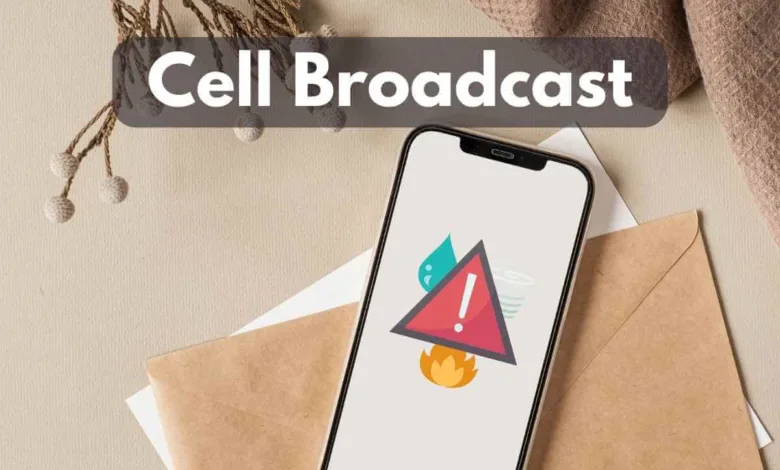 Cell broadcast alert