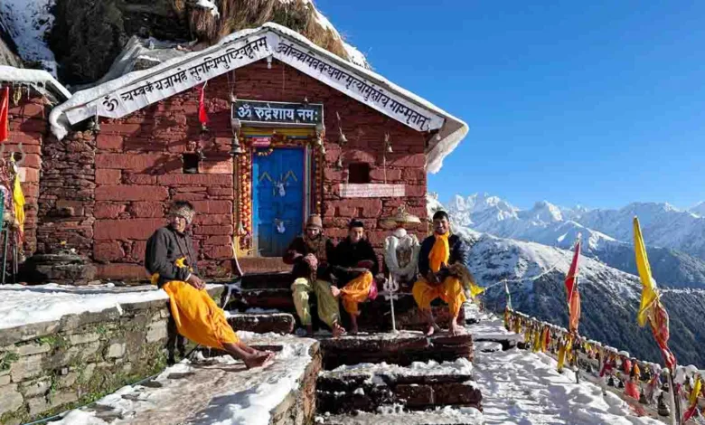 Portals of Rudranath temple closed for winters