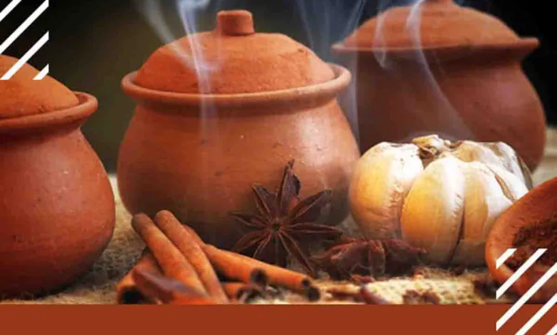Clay utensil