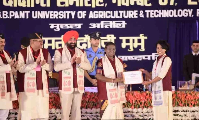 President presides over GBPUAT’s 35th convocation