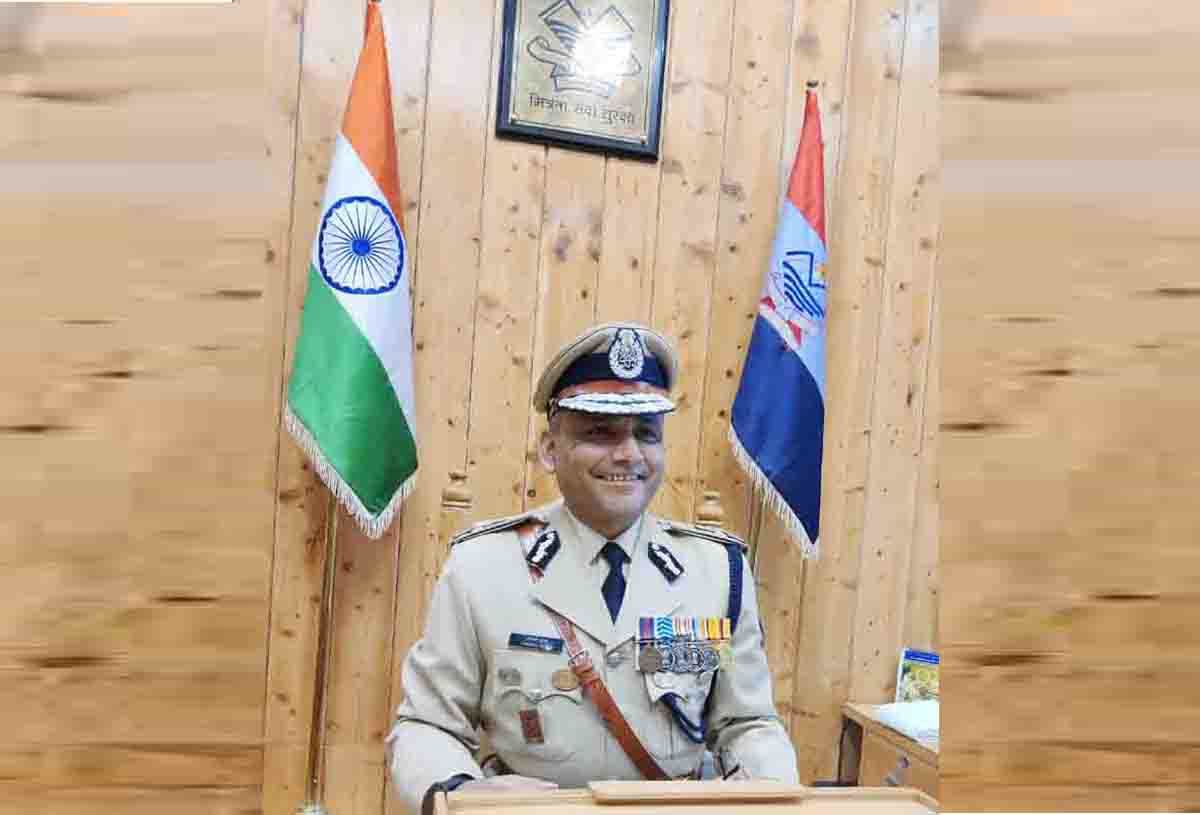 newly appointed director general of police Abhinav Kumar