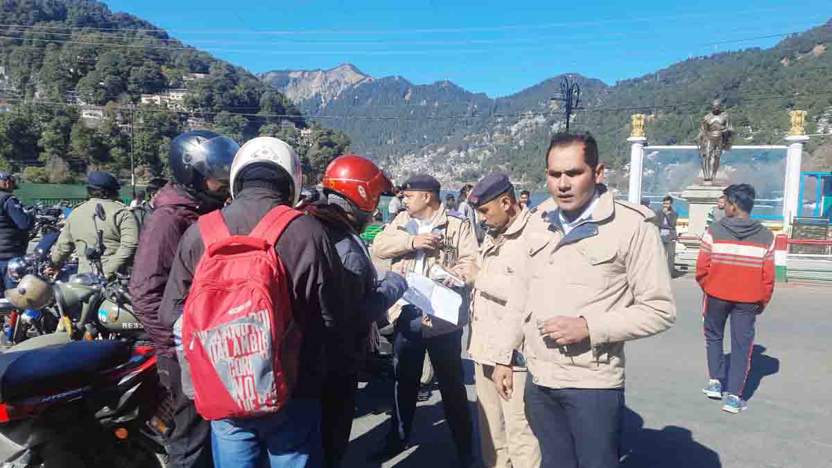 Nainital police step up action to improve traffic in city