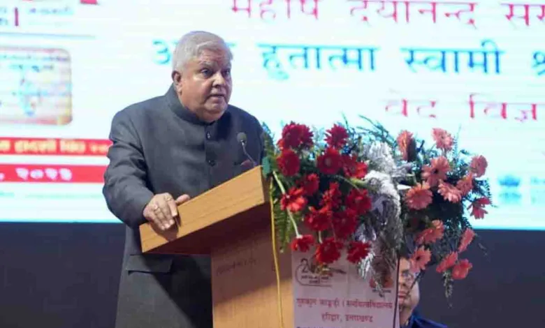 Vice President Jagdeep Dhankhar