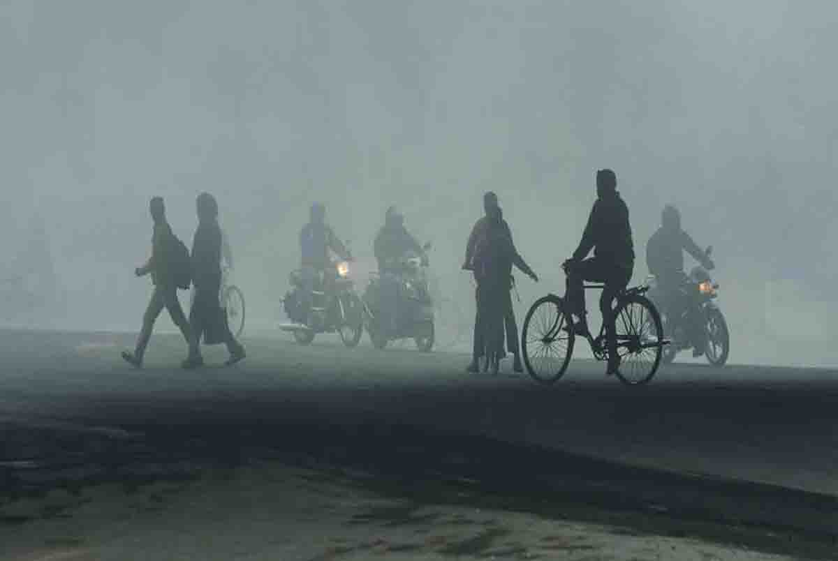 foggy conditions