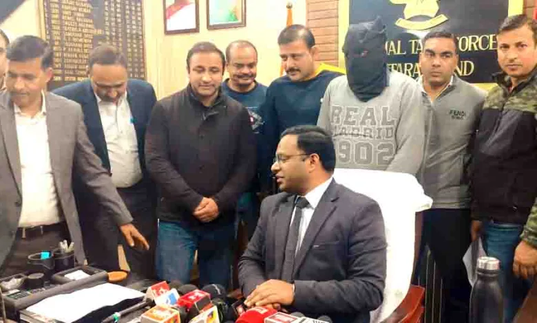 STF arrests main accused in Doiwala daylight robbery